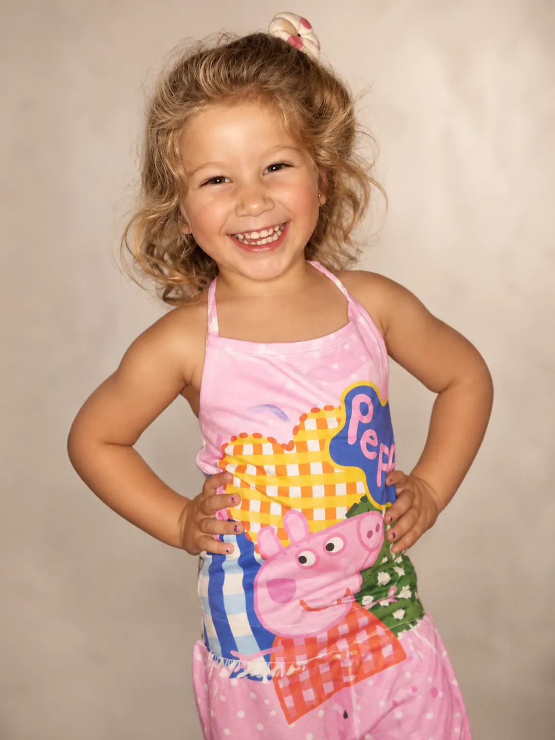 Zoe en su infancia